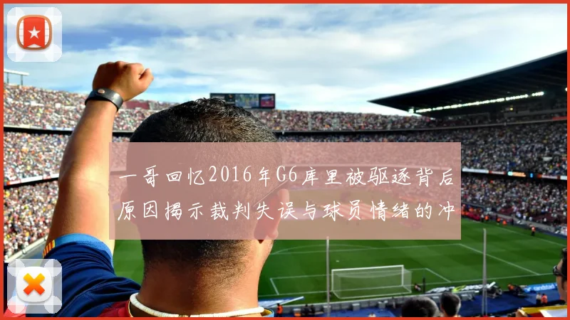 一哥回忆2016年G6库里被驱逐背后原因揭示裁判失误与球员情绪的冲突